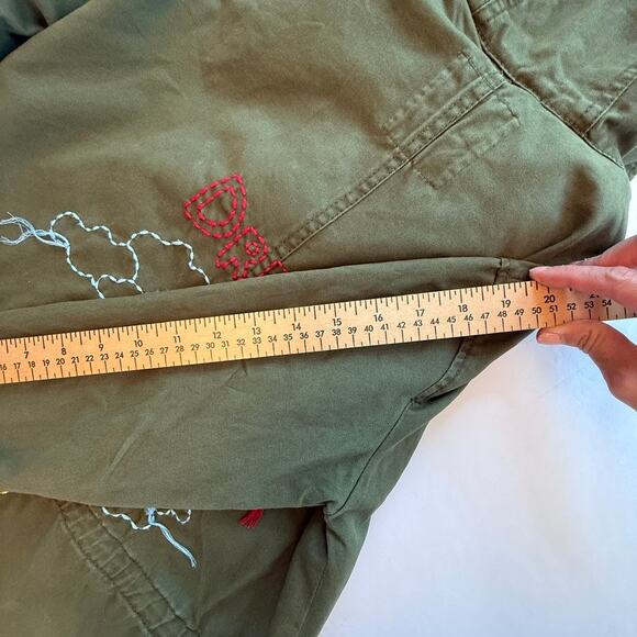 ZARA Girls “Dream Big” Embroidered Parka Jacket with Hood | Size 10 (140 cm) - Picture 13 of 15